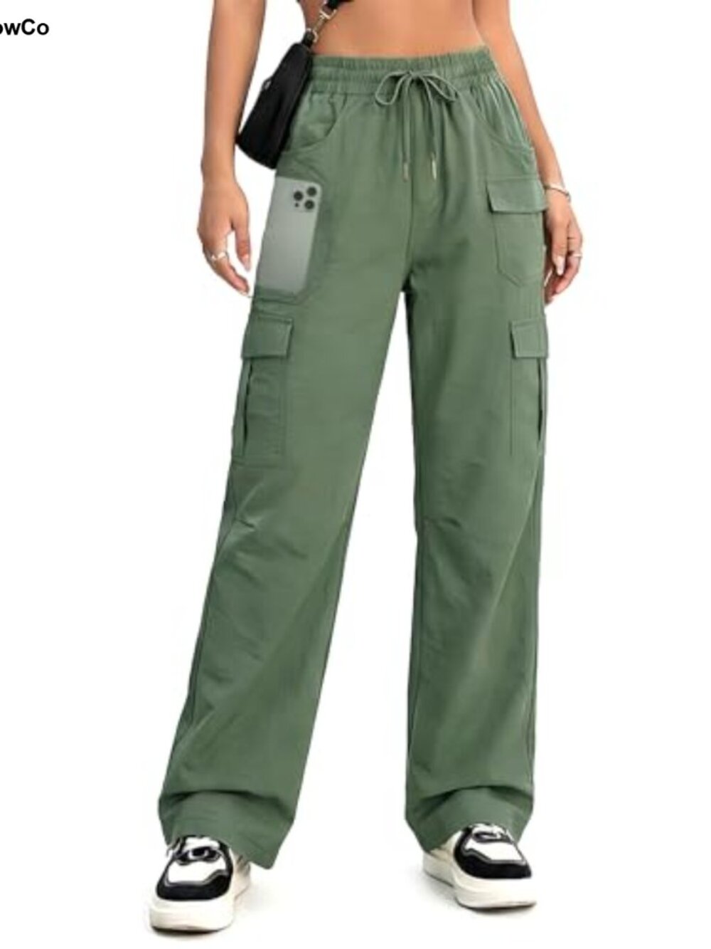 Women's Quick Dry Cargo Hiking Pants Straight Leg Travel Utility Pants